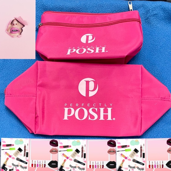 Perfectly Posh Cosmetic Bags. Two bags - Picture 3 of 6